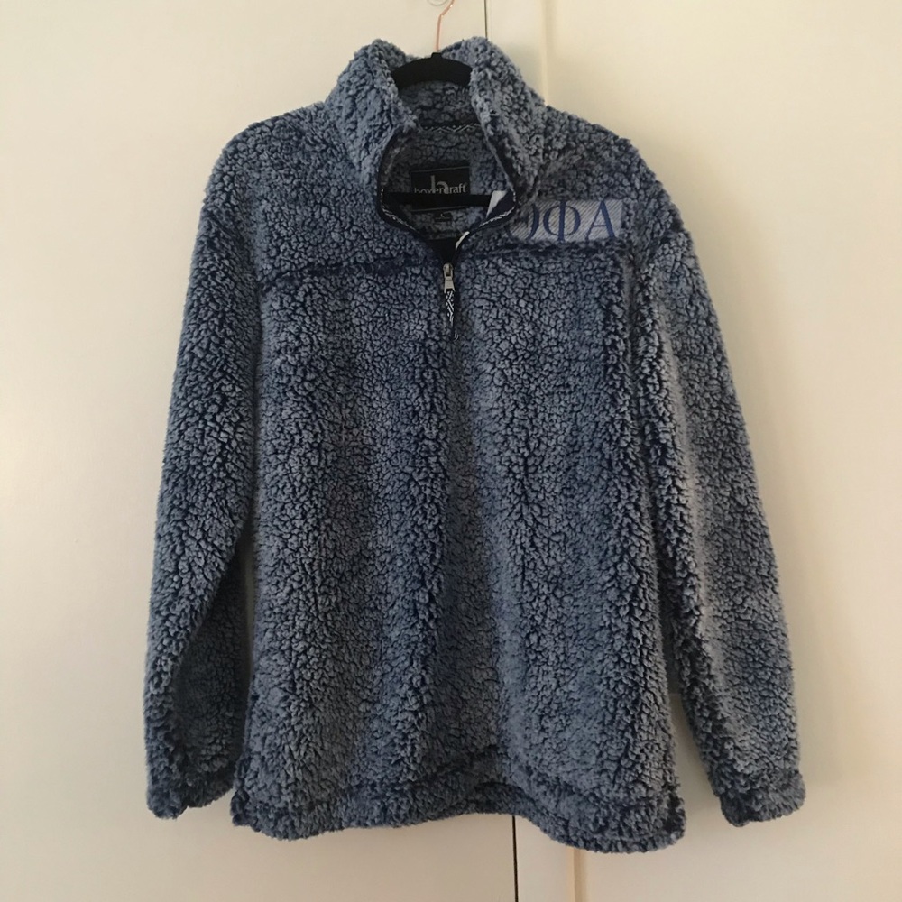 Theta phi alpha fleece pullover